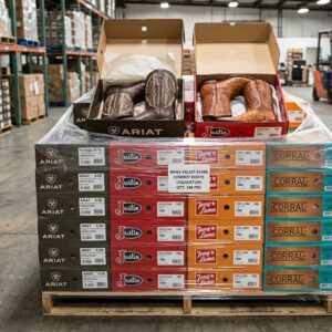 Cowboy Boots Liquidation Pallet