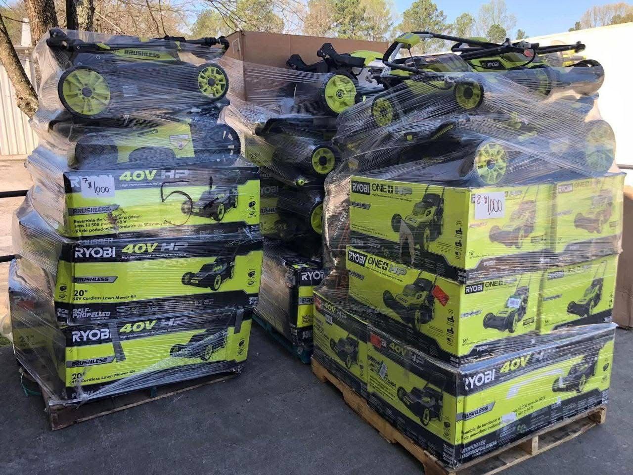 Wholesale Gas Pressure Washer Pallets for Sale | Bulk Deals