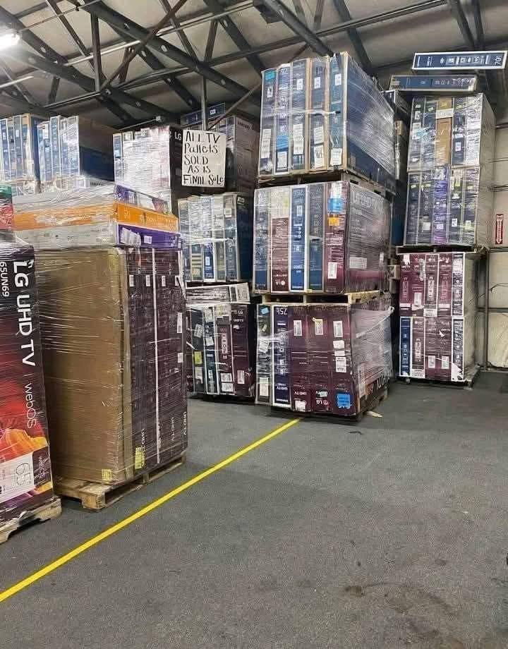 TV Pallets for Sale | Wholesale Smart TV Liquidation Pallets