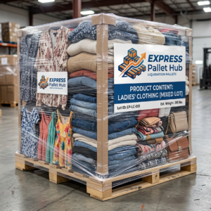 Clothing Liquidation Pallets
