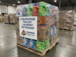 Laundry detergent pallets