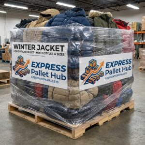 Winter jacket pallets
