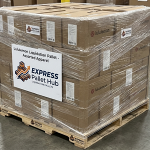 Lululemon clothing pallets