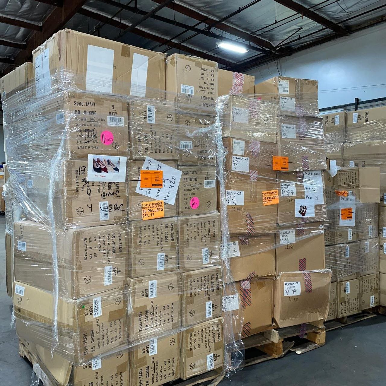 Pallet of women’s shoes and sandles - Image 5