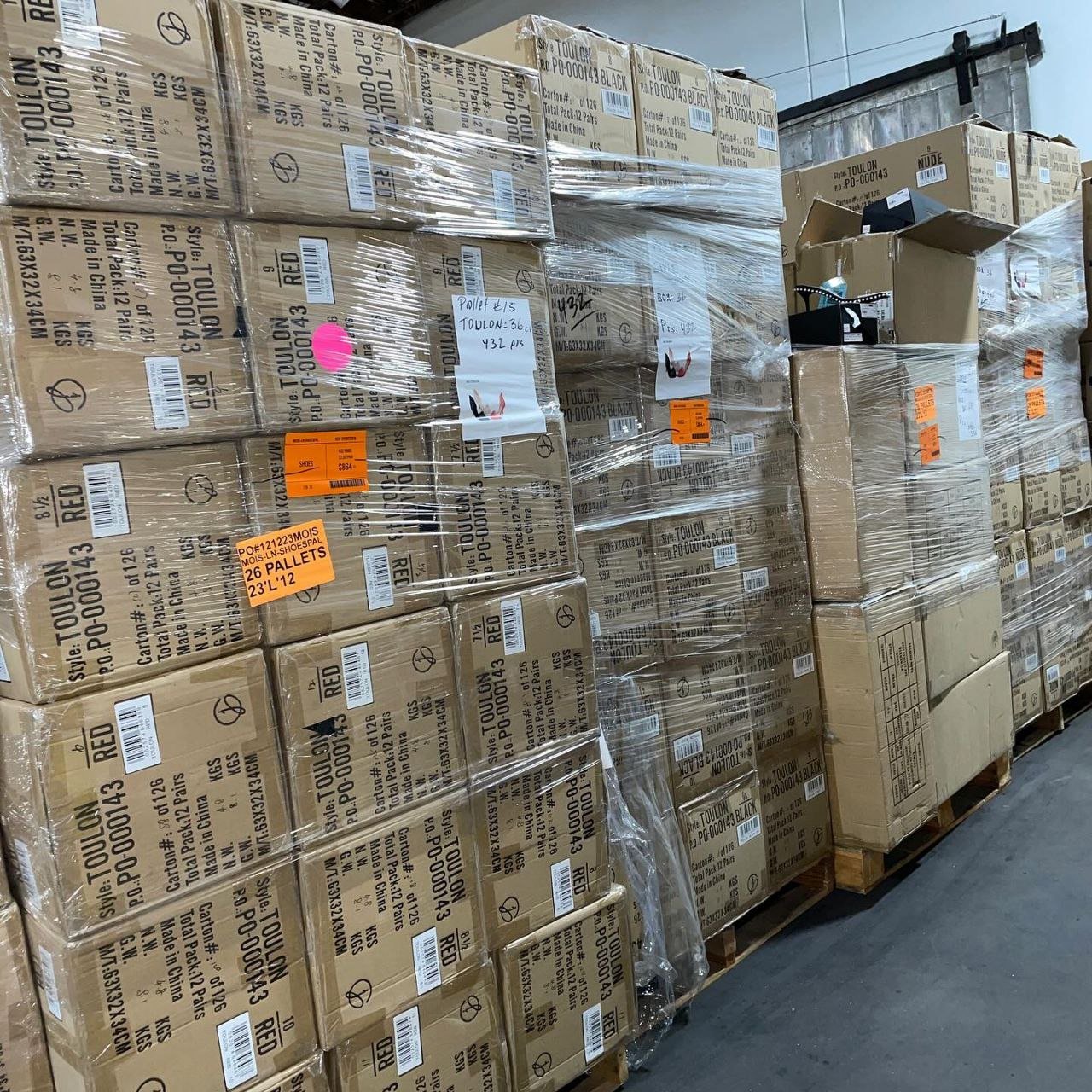 Pallet of women’s shoes and sandles - Image 6
