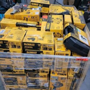 Tool Pallets – Featuring DeWalt, Milwaukee & Rigid Tools